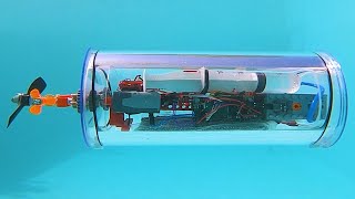 Building a Legopowered Submarine 40  automatic depth control [upl. by Imak]