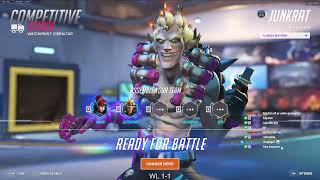 AQUAMARINE JUNKRAT GAMEPLAY  OVERWATCH 2 SEASON 12 [upl. by Yemorej190]