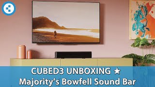 Cubed3 Unboxes Majoritys Bowfell Small Sound Bar for Nintendo Switch TV Audio MP3 Playback amp More [upl. by Ennahtur]