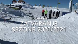 Zatvaranje ski sezone 20202021 KOPAONIK [upl. by Lanrev]