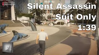 The Finish Line Miami  Silent Assassin Suit Only No KO  139  HITMAN 2 [upl. by Dleifrag]