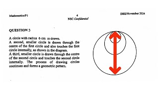 Geometric Sequence Question 3 Grade 12 Mathematics P1 November 2024 [upl. by Anastasius]