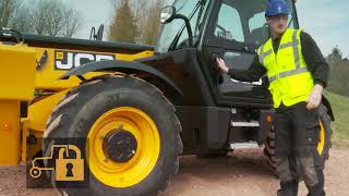 JCB Loadall  Telehandler Familiarisation [upl. by Anassor877]