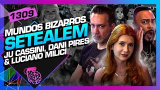 SETEALÉM JU CASSINI DANIEL PIRES E LUCIANO MILICI  Inteligência Ltda Podcast 1309 [upl. by Ailee]