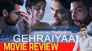 Gehraiyaan Movie Review by KRK krkreview bollywood latestreviews film review [upl. by Aikemet]