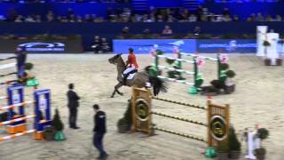 Jos Lansink Electra van t Roosakker 9e Grand Prix Jumping Amsterdam 1 2 2015 [upl. by Ahiel]