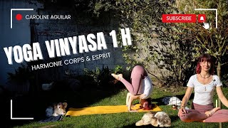 1h de yoga gratuit par Caroline Aguilar [upl. by Nayb]