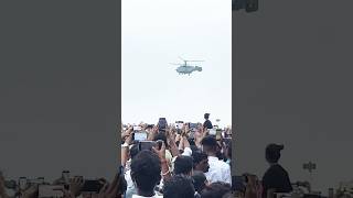 Kamov 31 🔥🔥 indiannavy helicopter stunt navy india viral trending shorts [upl. by Dnaltiak]