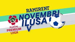 Ramirent esitleb A Le Coq Premium liiga oktoobri ja novembrikuu ilusaima värava hääletus [upl. by Aleicarg]