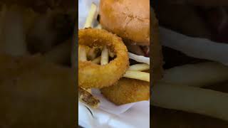 Kopps Frozen Custard in Greenfield Wisconsin KRK burger combo meal [upl. by Nomolos]