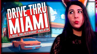 DRIVE THRU MIAMI ⟪ JOGO RECEBIDO ⟫  ABRIMOS UM DRIVE THRU [upl. by Nilloc]