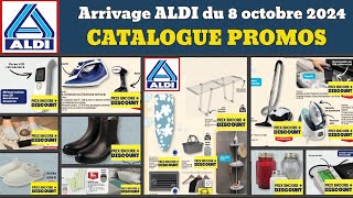 catalogue ALDI spécial maison du 8 au 14 octobre 2024 ✅ Arrivage meuble déco 🔥 Promos deals pub [upl. by Airotna]