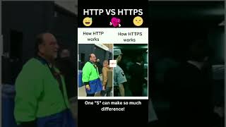 HTTP vs HTTPS quotSquot make big difference shorts http https [upl. by Dubenko]