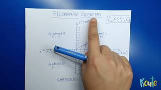 Coordinate Geometry  Concepts  Distance Formula  Chapter 7  Class 10  NCERT [upl. by Gemini]