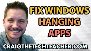 How To Fix Windows 7 Hang On Applications And Program [upl. by Avuha]