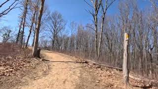 Cycling Albany Pine Bush Preserve  April 8 2023 [upl. by Meenen]