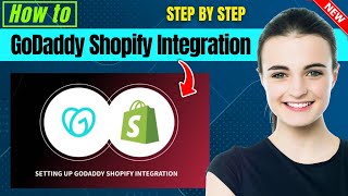 How to add godaddy domain to shopify Step by step [upl. by Rellek]