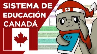 ¿Cómo funciona Sistema educativo canadiense  Conociendo Canadá [upl. by Eriuqs]