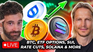 Crypto News BTC SUI Pump Fed’s Rate Cut BlackRock ETFs SOL amp More [upl. by Ahsien]