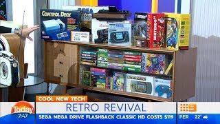 The Gamesmens Retro Video Games amp Consoles on the Today Show Channel 9 Australia [upl. by Roselane631]