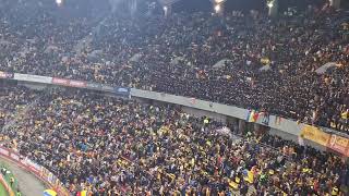 Romania vs Kosovo High Risk Match Romanian fans behaved really well UEFA Nations League 15112024 [upl. by Pressey]