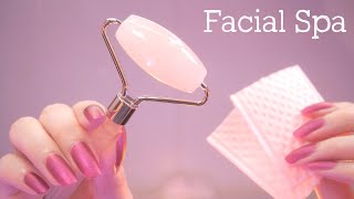 ASMR Spa Facial Treatment for a Good Nights Sleep 💆‍♀️✨ First Person No Talking [upl. by Oinotnas]