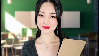 ASMR Teacher Roleplay  Learn Chinese Phrases [upl. by Thornie911]