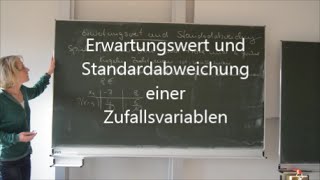 2 Erwartungswert und Standardabweichung [upl. by Kcirderf]