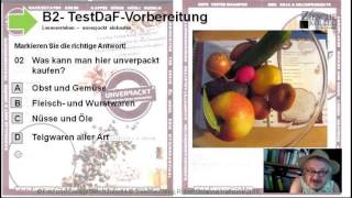 B2 TestDAF Hör u Leseverstehen Aufg 02 z Thema unverpackt einkaufen [upl. by Masuh111]