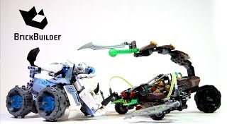 Lego Chima Battle in shooting  NashornCruiser vs Scorpion Stinger [upl. by Akenehs443]