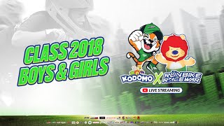 LIVE RUN BIKE RACE WAR MALANG I CLASS 2018 BOYS N GIRLS [upl. by Lleval]