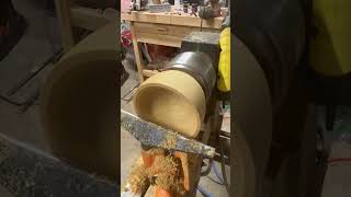 Making a small bowl woodturning giftideas woodbowl carpentry woodwork functionalart [upl. by Sewel]