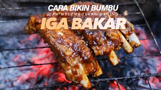 CARA MEMBUAT BUMBU IGA BAKAR DAN DAGING YANG LEMBUT [upl. by Danaher436]