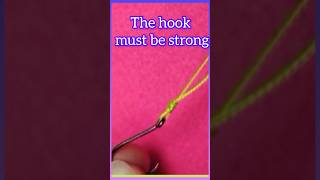 Before starting fishing you must ensure that the fishing line is strong and optimal strongknot [upl. by Lucian]