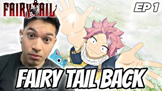 FAIRY TAIL IS BACK  FAIRY TAIL 100 YEARS QUEST EPISODE 1 REACTION [upl. by Jovi]