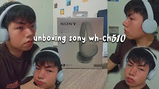 Sony WHCH510  Unboxing amp Review [upl. by Fillian]