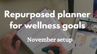 Getting back into my wellness planner  Colibri Paper Co Horizontal Weekly Works Planner [upl. by Nilam]