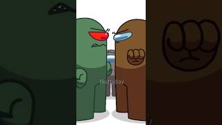 Among Us Rodamrix  Fortegreen Vs Brown  whos better  Fortegreen x GrayTan  animation meme [upl. by Tully]