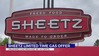 Sheetz lowers gas price ahead of Thanksgiving [upl. by Baruch]