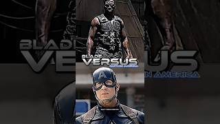 BLADE VS CAPTAIN AMERICA marvel mcu marvelstudios blade captainamerica shorts ytshorts mcu [upl. by Sathrum]