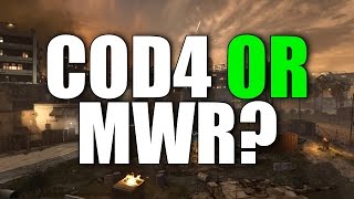 COD4 vs MW REMASTERED WHICH IS BEST WHAT IS DIFFERENT [upl. by Cherey139]