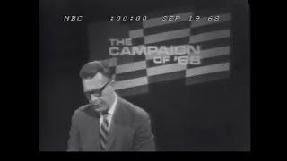 The Huntley Brinkley Report September 19th 1968 [upl. by Acitel]