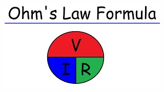 Ohms Law Formula [upl. by Trixy]