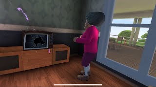 SCARY TEACHER 3D  LEVEL 3 THE TV VILLIAN  NEW UPDATE [upl. by Rick]