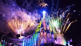 Disney Dreams Spectacular Night Time Full Show  HD at Disneyland Paris wPeter Pan Rapunzel [upl. by Clapper765]