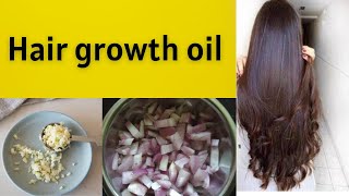 Hair Growth oil Remedyhairgrowthoilremedybysaminakausarvlogs [upl. by Ennairek]