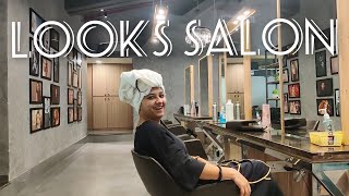 Looks Salon  Hair Dressers  Gaur City Mall  Greater Noida [upl. by Nelyt150]