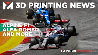 How Alpine and Alfa Romeo Are Using 3D Printing to Find an Edge Over the Midfield [upl. by Yram]