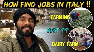 HOW TO FIND JOB IN ITALY  SALARIES  REQUIREMENTS [upl. by Afrikah]