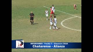 CHAÑARENSE VS ALIANZA  FECHA 7  CLAUSURA 2024  FÚTBOL INFANTIL LIGA INTERPROVINCIAL [upl. by Ahtreb]